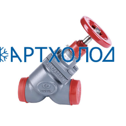 Ручной регулирующий клапан TVD-S DN32 прямоточный (Комплектация с защитным алюминиевым колпачком) Dofun Ручной регулирующий клапан TVD-S DN32 прямоточный (Комплектация с защитным алюминиевым колпачком) Dofun