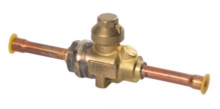 Шаровый запорный вентиль с сервисным штуцером BC-BVa-12 Becool Шаровый запорный вентиль с сервисным штуцером BC-BVa-12 Becool