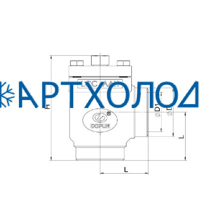 Сетчатый фильтр FVD-A DN150 угловой Dofun Сетчатый фильтр FVD-A DN150 угловой Dofun