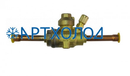 Шаровый запорный вентиль с сервисным штуцером BC-BVa-418 Becool