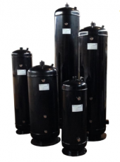 Специальный вертикальный ресивер  для  R410A BC-LR-28,0 2SG (1 1/4"-1 1/4") (PR28) 45 бар