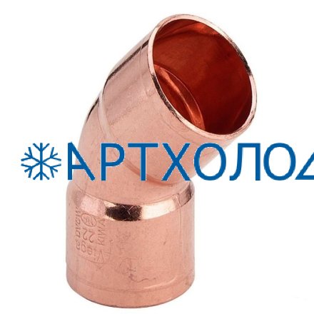 Отвод 45гр двухраструбный 3/4 Отвод 45гр двухраструбный 3/4