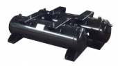 Специальный горизонтальный ресивер  для  R410A BC-LRH-40,0 SG (1 1/4"-1 1/4") (HPR42) 45 бар