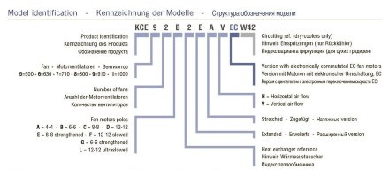 Воздушный конденсатор вертикального типа KCE912G4A-DV ECO