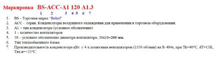 Воздушный конденсатор BS-ACС–A4-130 А3.5 Belief