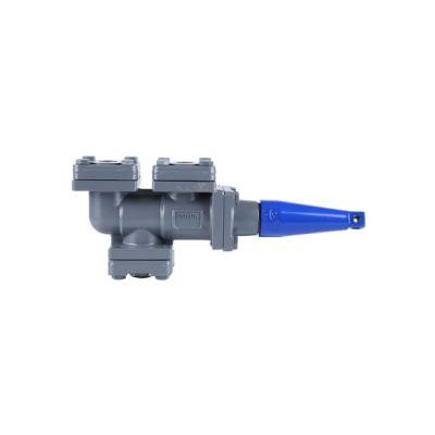 Двойной запорный вентиль DSVD2 DN20 Inlet DN20,Outlet NPT 3/4" Dofun Двойной запорный вентиль DSVD2 DN20 Inlet DN20,Outlet NPT 3/4" Dofun