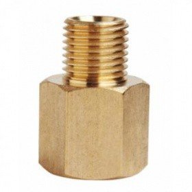 Штуцер переходный DJ - M 3/8 - F 1/4 (М - наружняя, F - внутренняя) 