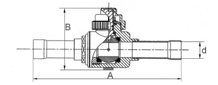 Шаровый запорный вентиль BC-BV-118 Becool Шаровый запорный вентиль BC-BV-118 Becool